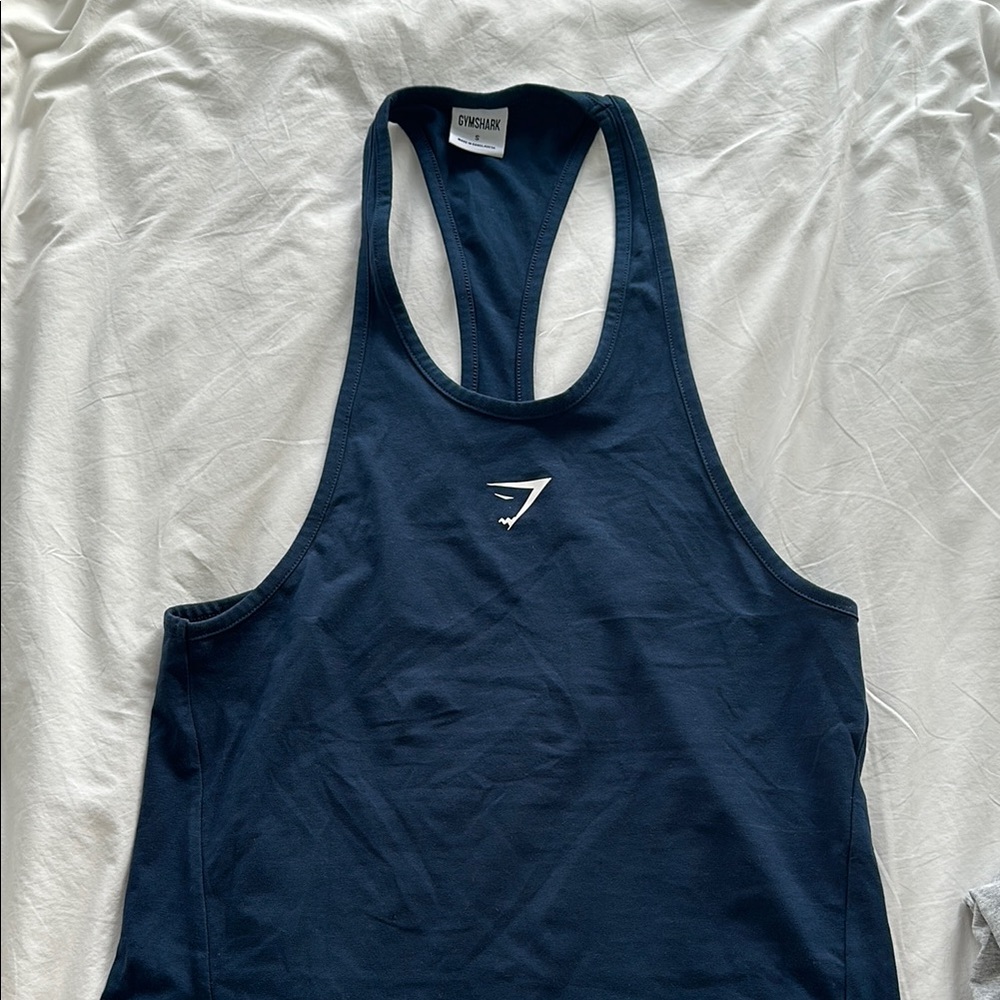 Gymshark Navy Blue Tank Top